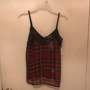 Women’s sheer tank top